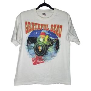 Vintage 90s Grateful Dead T-Shirt Summer Tour 1995 Double Sided Size XL